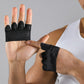 Rutschfeste, atmungsaktive Halbfinger-Trainingshandschuhe