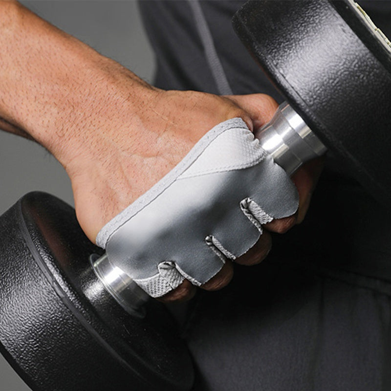 Rutschfeste, atmungsaktive Halbfinger-Trainingshandschuhe