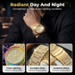 Men's Full Stone Quartz Watch