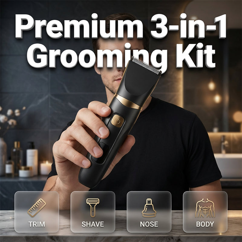 💈 3-in-1 Elektrisches Pflegeset für Herren & Damen