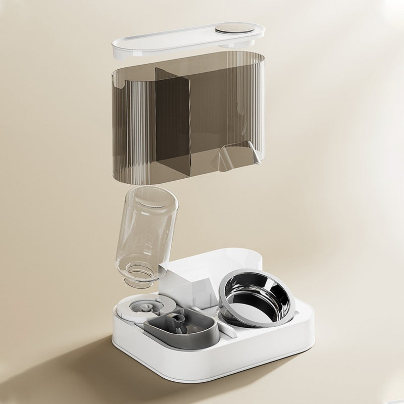 2-in-1-Futter- und Wasserspender für Haustiere
