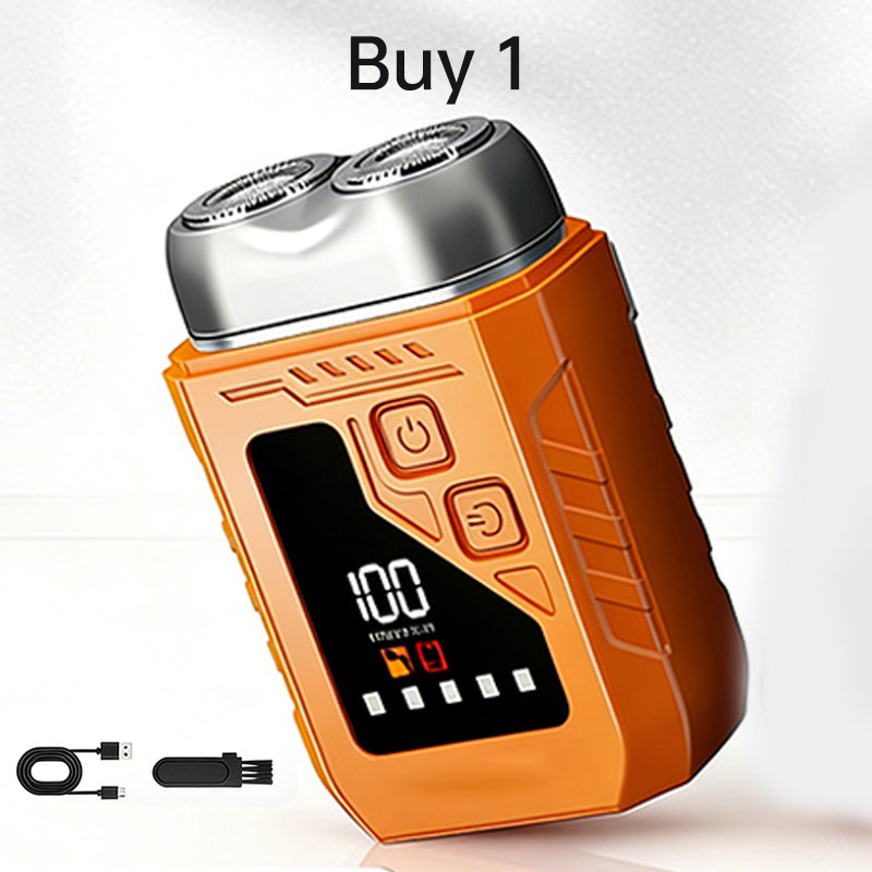 🕶️ 2-in-1 Elektrorasierer mit Präzisions-Nasenhaartrimmer 🔋