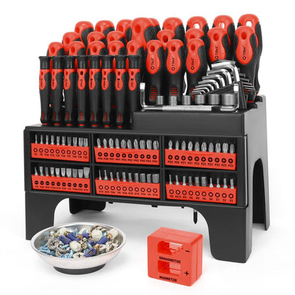 118-teiliges Magnet-Schraubendreher-Set mit Aufbewahrungsständer