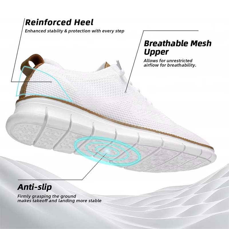 👟 50% RABATT! 🧦 Herren Atmungsaktive Strick-Freizeitschuhe – Leichte Sohle, Flexibles Obermaterial & Ideal Für Langes Stehen & Gehen Im Alltag 🚶‍♂️