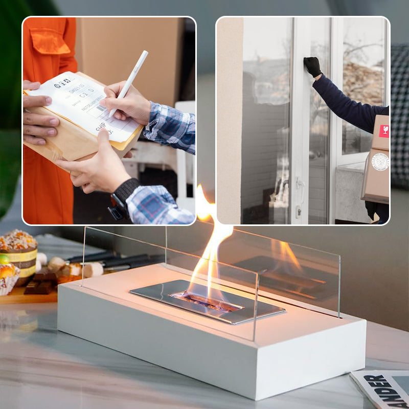Tragbare Mini-Ethanol-Tischfeuerstelle zur Dekoration