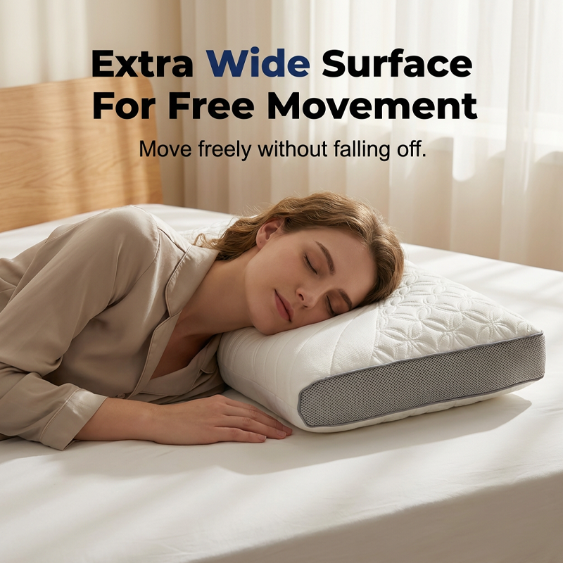 Ergonomic Latex Pillow for Neck Support