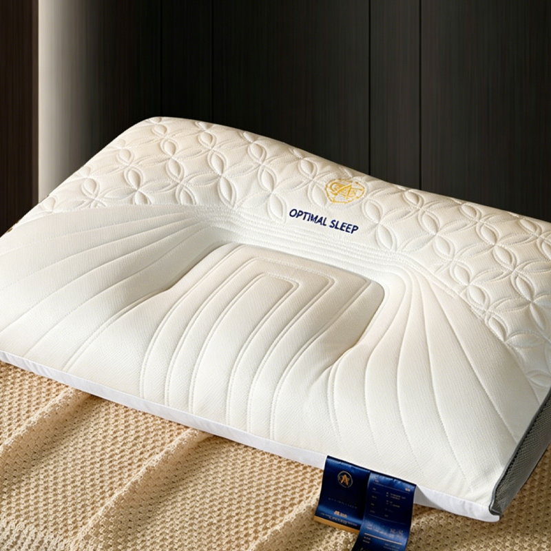 Ergonomic Latex Pillow for Neck Support