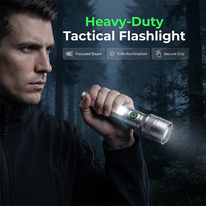 Long-Range Zoomable Flashlight