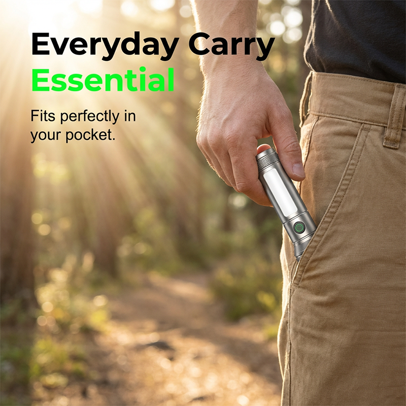 Long-Range Zoomable Flashlight