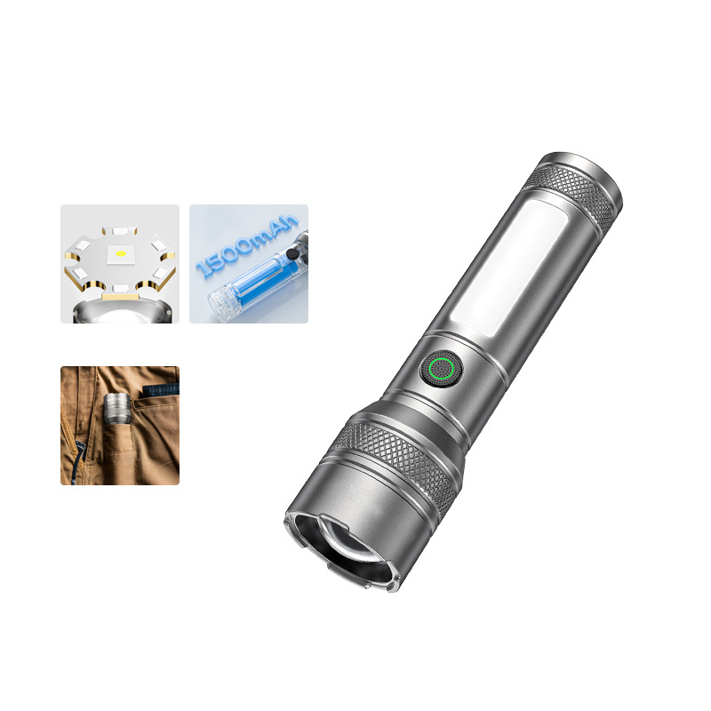 Long-Range Zoomable Flashlight