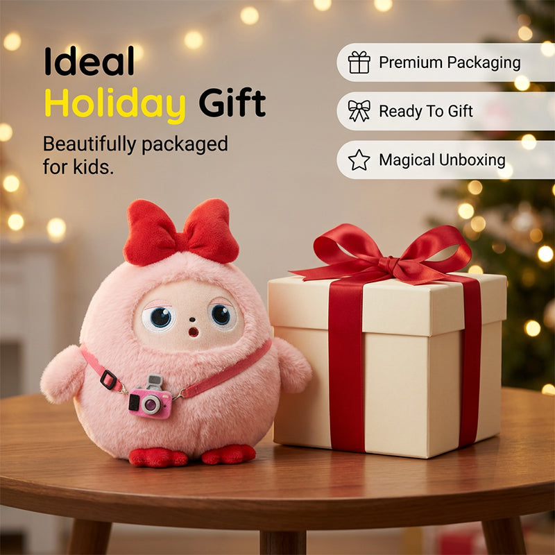 Intelligentes, pädagogisch wertvolles Plüschtier mit KI-Technologie für Kinder(-350€ RABATT!) 🎁