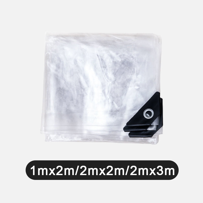 🛡️60% RABATT🌧️ Transparente Schwerlastplane | 0,35 mm wetterfestes PVC · reißfest und UV-beständig · transparent und lichtdurchlässig · verstärkte Ösen · vielseitig einsetzbar