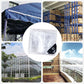 🛡️60% RABATT🌧️ Transparente Schwerlastplane | 0,35 mm wetterfestes PVC · reißfest und UV-beständig · transparent und lichtdurchlässig · verstärkte Ösen · vielseitig einsetzbar