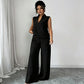 👗 50% RABATT! 👖 Damen ärmelloses Oberteil & weites Bein Hosen Set – Fließender Stoff, luftiger Schnitt & perfekt für Sommer, Strand oder elegante Anlässe – stilvoll kombinierbar ✨