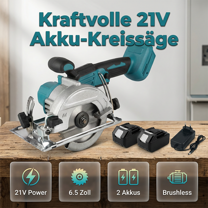 ⚡ 50% RABATT! 🛠️ Hochgeschwindigkeits-Akku-Kreissäge mit bürstenlosem Motor – Leistungsstark, kabellos & präzise – Ideal für Holz, DIY-Projekte oder Baustelle – saubere Schnitte ohne störendes Kabel 🔋