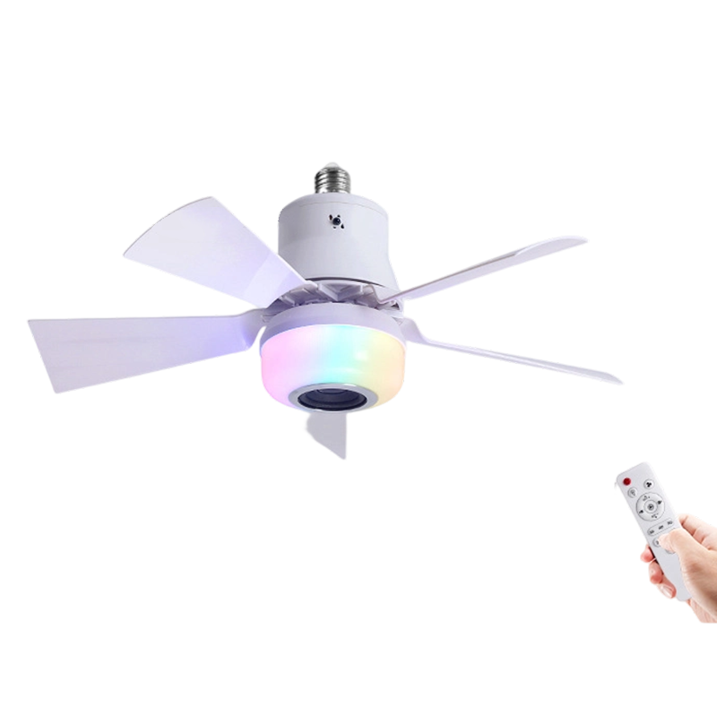 🌬️Intelligenter Deckenventilator mit Beleuchtung, RGB und Bluetooth-Lautsprecher💡