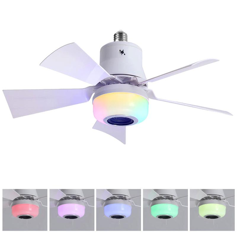 🌬️Intelligenter Deckenventilator mit Beleuchtung, RGB und Bluetooth-Lautsprecher💡