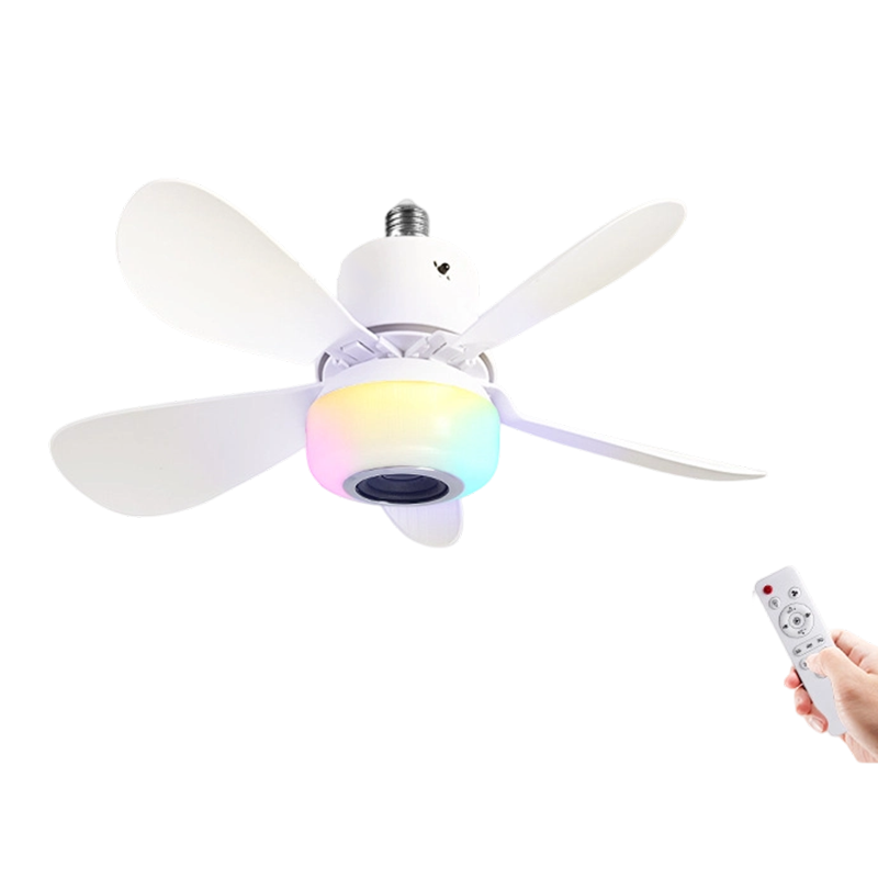 🌬️Intelligenter Deckenventilator mit Beleuchtung, RGB und Bluetooth-Lautsprecher💡