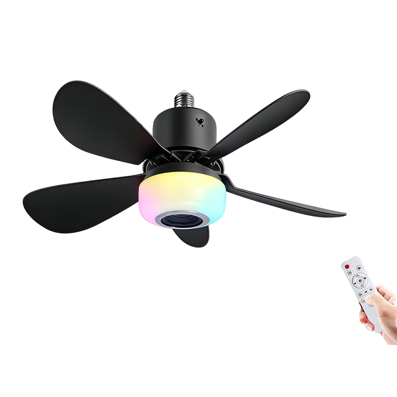 🌬️Intelligenter Deckenventilator mit Beleuchtung, RGB und Bluetooth-Lautsprecher💡