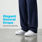 Men's Casual Wide-Leg Straight Trousers