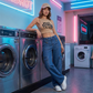 🔥 Heißer Sale: Elegante Workwear-Jeans mit weitem Bein [Nur heute: 50 % Rabatt] 👖