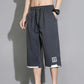 Men's Ice Silk Breathable Capri Shorts