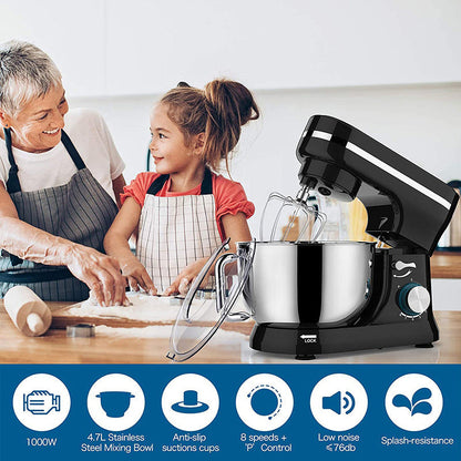 📢📢Letzter Tag – 50 % Rabatt!! ⏰Leistungsstarker Küchenmixer – Heavy Duty & Vielseitig 🥣 Für Backen & Kochen