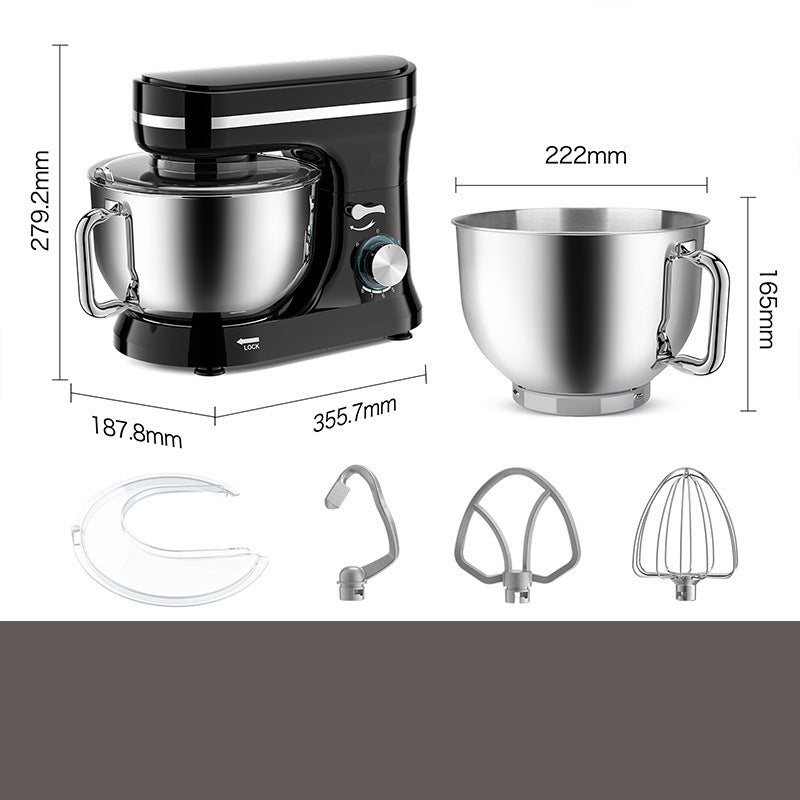 📢📢Letzter Tag – 50 % Rabatt!! ⏰Leistungsstarker Küchenmixer – Heavy Duty & Vielseitig 🥣 Für Backen & Kochen
