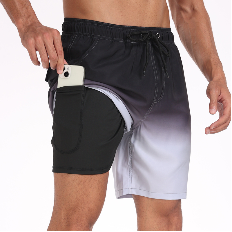 Men's 2-in-1 Quick-Dry Casual Shorts