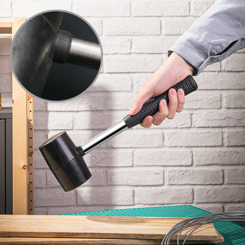 Vielseitiger Gummihammer für Fliesenverlegung