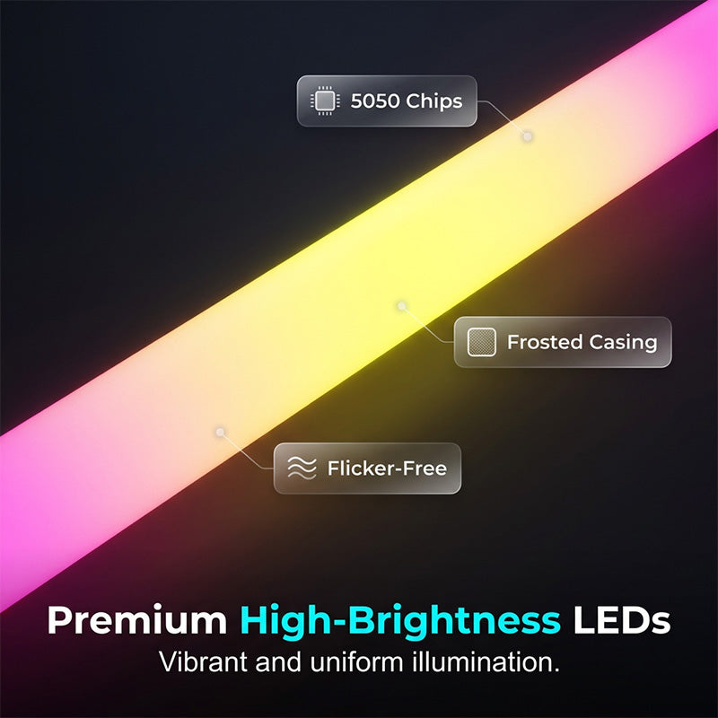Modern RGB Corner Floor Lamp