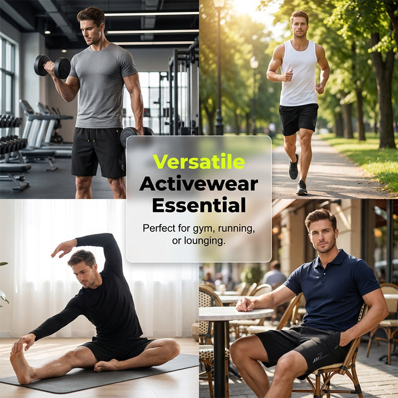 🏃‍♂️⏳ LETZTER TAG: 60% RABATT! Schnelltrocknende Herren-Sportshorts – Leicht, atmungsaktiv & perfekt für Workout, Laufen & Freizeit ✨