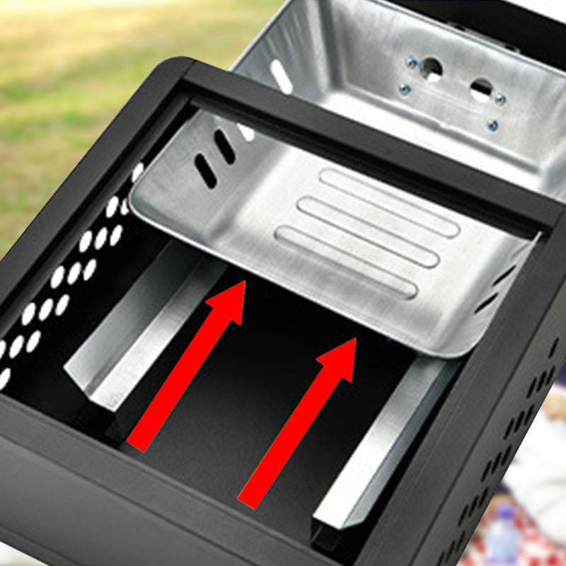 🍖 JETZT 50 % RABATT! 🏕️ Multifunktionaler Outdoor-Camping-Holzkohlegrill – zusammenklappbar und tragbar – rostfrei, leicht zu reinigender Rost und perfekt für Picknicks, Tailgate-Partys oder Grillabende am Strand – grillen Sie überall 🔥