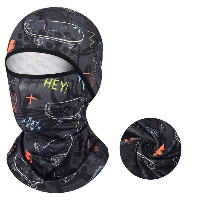 Eisgekühlte Sturmhaube mit UV-Schutz