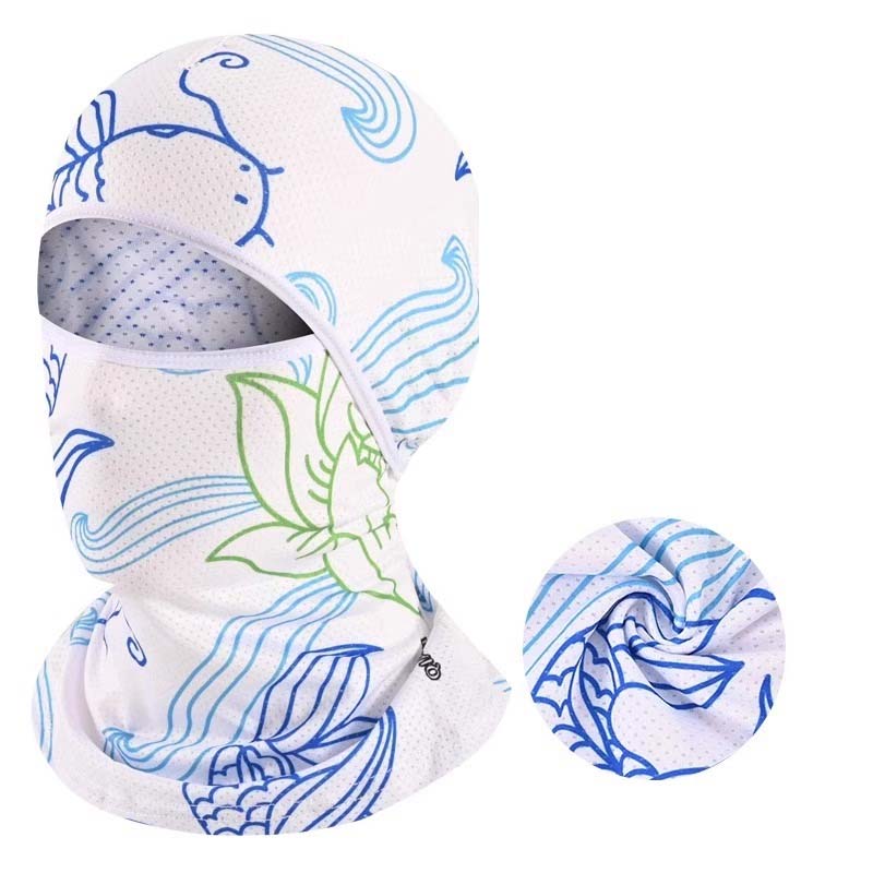 Eisgekühlte Sturmhaube mit UV-Schutz