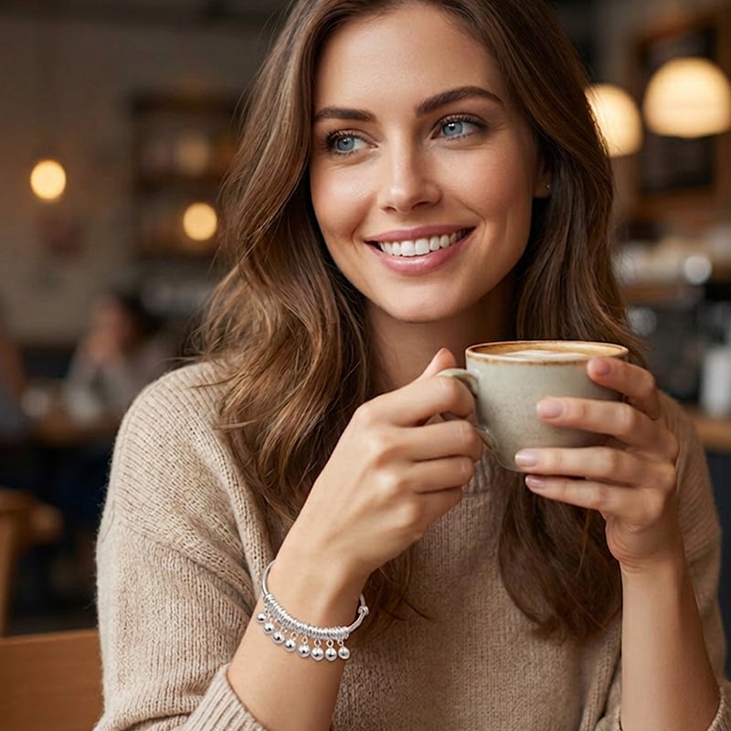 ☀️ SOMMER-DEAL: 50% Rabatt auf das filigrane Armband mit Silberglöckchen! 🔔💖 (Nur für kurze Zeit!) ⌛