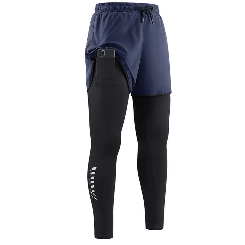 🏃‍♂️ LIMITED-TIME 50% RABATT! ✨ Herren 2-in-1 Laufhosen – Kompression, Atmungsaktiv ✨