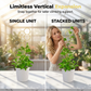 🌿 50% RABATT! 🐝 Waben-Pflanzengitter – Rostfrei, stapelbar & einfache Montage – Perfekt für Kletterpflanzen, Tomaten oder Rankgitter im Beet – sorgt für aufrechtes und gesundes Wachstum 🍅