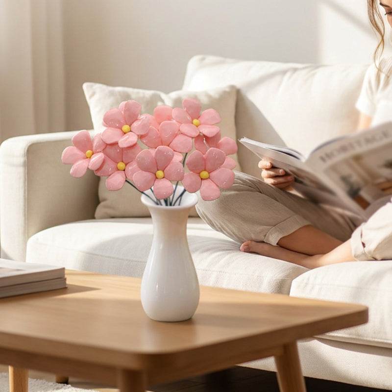🏺🌸 Everlasting Ceramic Floral Decoration – 50% RABATT! Blütenpracht aus Keramik – ewig schön, nie verwelkt. 🔥✨