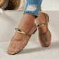 Damen Elegante Durchbrochene Atmungsaktive Flats