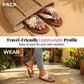 👡 🌸 Damens flache Blumenstrand Sandalen – Leicht, bequem & perfekt für Strand und Sommer ☀️