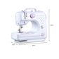 Multifunktionale Nähmaschine mit Overlock-Stich