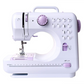 Multifunktionale Nähmaschine mit Overlock-Stich