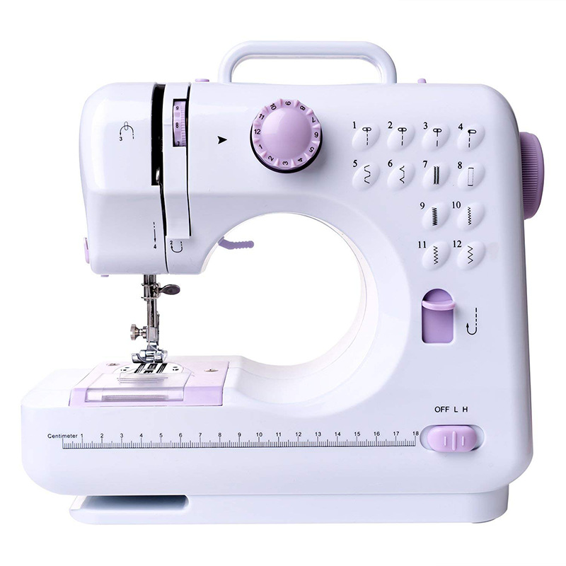 Multifunktionale Nähmaschine mit Overlock-Stich