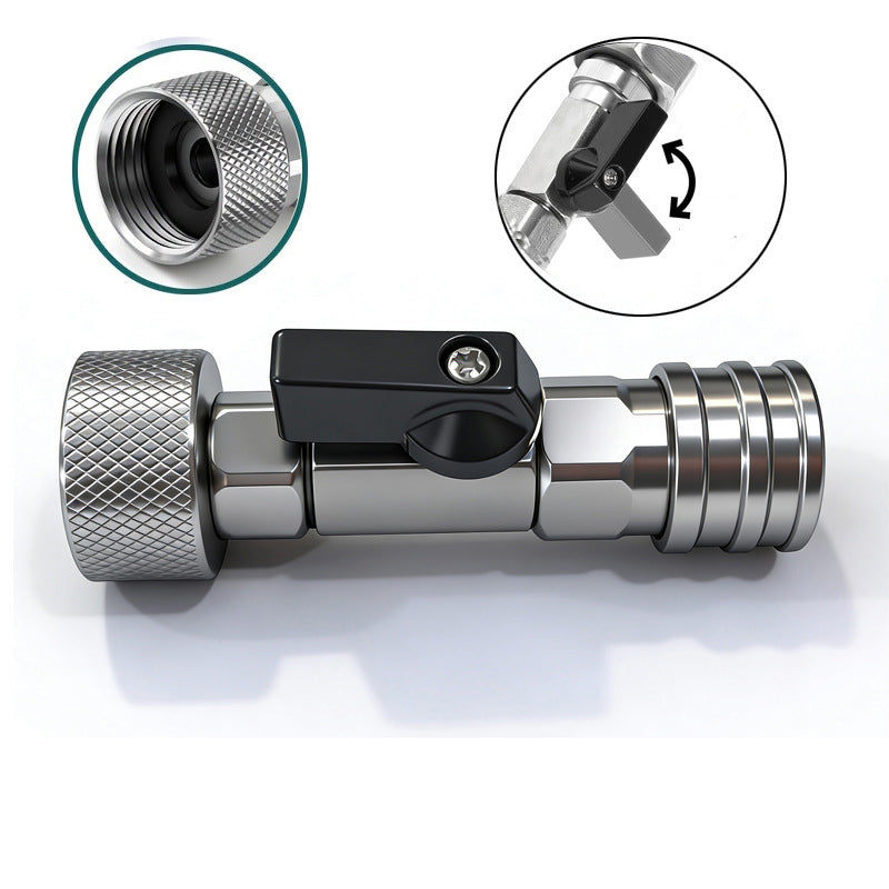 3/4" GHT auf 1/4" Schnellkupplung-Adapter