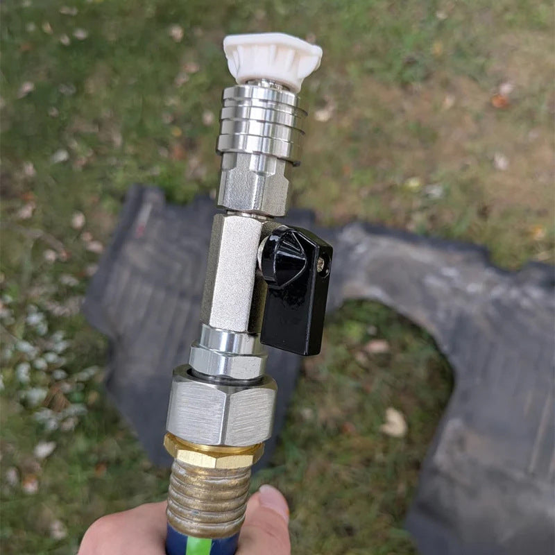 3/4" GHT auf 1/4" Schnellkupplung-Adapter