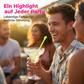 🍹Nur für kurze Zeit 50 % Rabatt🍹🌈Bunte Plastiklöffel-förmige Trinkhalme für Smoothies