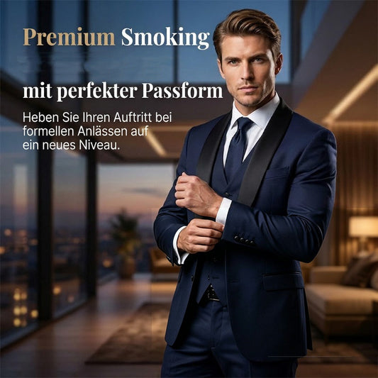 Klassischer formeller 3-teiliger Herrenanzug