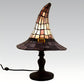 🧙‍♀️Zauberhafte Ambiente Buntglas-Hexenlampe💡