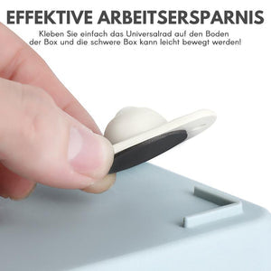 ✨50% Rabatt ✨Selbstklebendes starkes Rollenrad Universelle Rolle